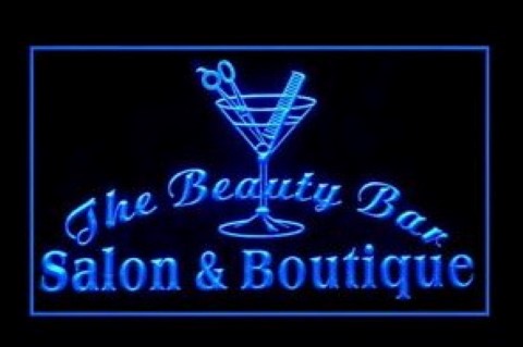 The Beauty Bar Salon And Boutique LED Neon Sign
